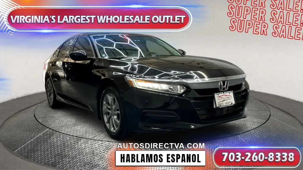 2018 Honda Accord LX for sale in Manassas, VA