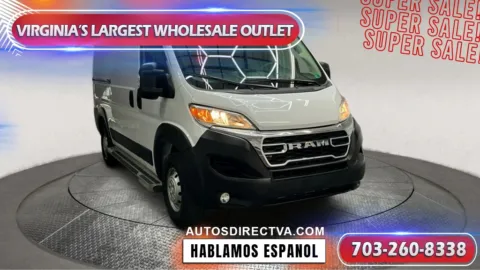 White 2023 Ram ProMaster 2500 for sale in Manassas, VA