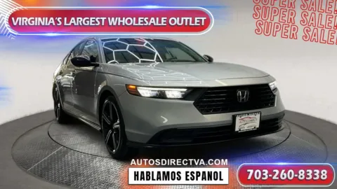 Silver 2024 Honda Accord Hybrid Sport for sale in Manassas, VA