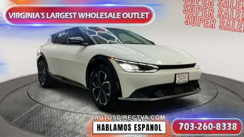 White 2024 Kia EV6 Wind for sale in Manassas, VA