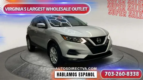 Silver 2020 Nissan Rogue Sport SV for sale in Manassas, VA