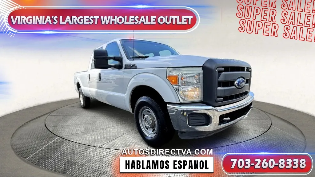 White 2015 Ford F-250SD XL for sale in Manassas, VA