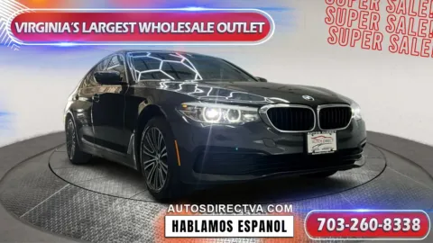 Gray 2019 BMW 5 Series 530i xDrive for sale in Manassas, VA