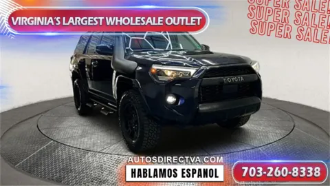 Blue 2021 Toyota 4Runner Venture for sale in Manassas, VA