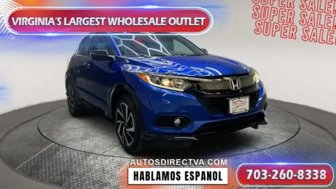 Blue 2020 Honda HR-V Sport for sale in Manassas, VA
