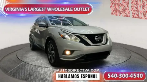 Photos of 2017 Nissan Murano Platinum for sale in Manassas, VA at Autos Direct Manassas
