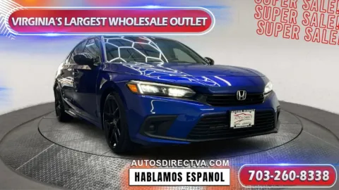 Blue 2024 Honda Civic Sport for sale in Manassas, VA