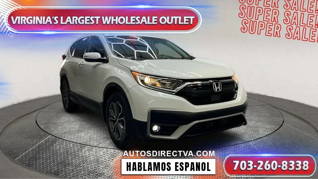 White 2022 Honda CR-V EX-L for sale in Manassas, VA