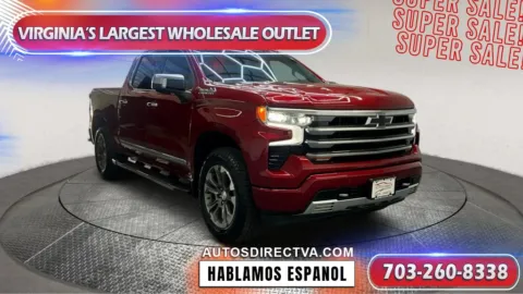 Red 2025 Chevrolet Silverado 1500 High Country for sale in Manassas, VA