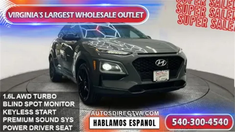 Gray 2021 Hyundai Kona NIGHT for sale in Manassas, VA