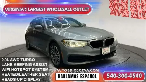Gray 2019 BMW 5 Series 530i xDrive for sale in Manassas, VA