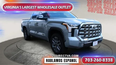 Silver 2022 Toyota Tundra 1794 for sale in Manassas, VA