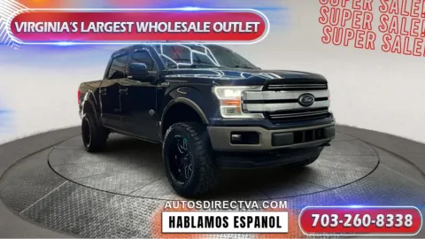 Blue 2019 Ford F-150 King Ranch for sale in Manassas, VA