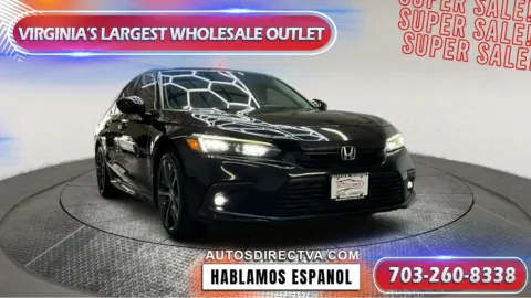 Black 2022 Honda Civic Touring for sale in Manassas, VA