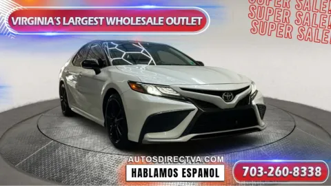 White 2022 Toyota Camry XSE for sale in Manassas, VA