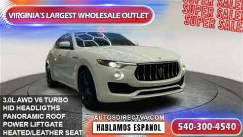 White 2019 Maserati Levante for sale in Manassas, VA