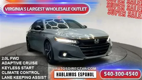Gray 2022 Honda Accord Hybrid Sport for sale in Manassas, VA