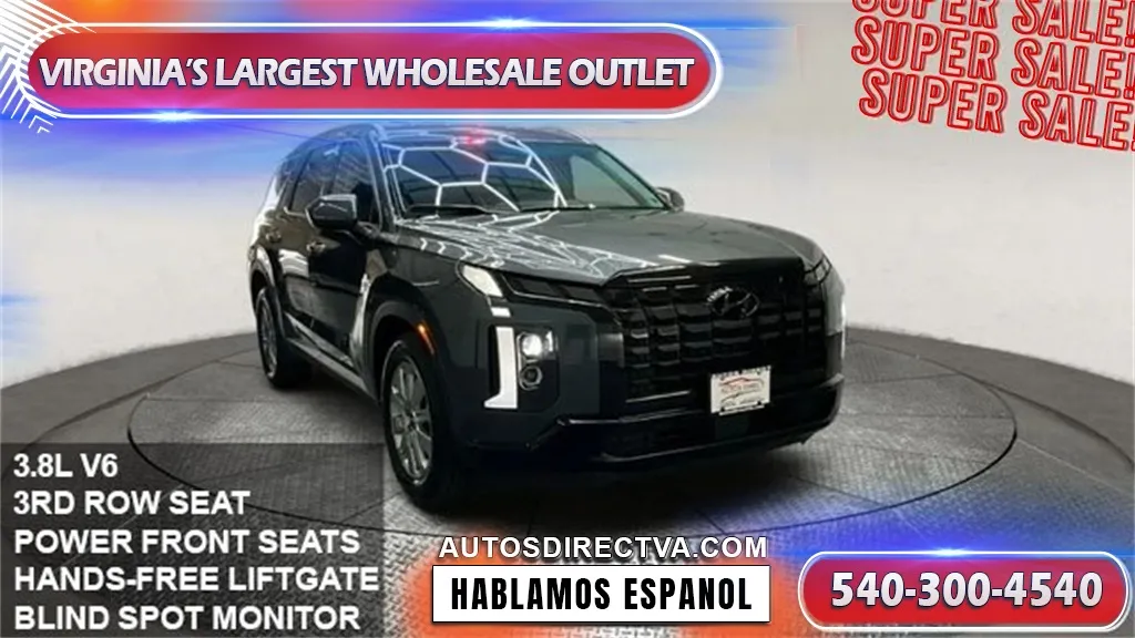 Gray 2024 Hyundai Palisade SEL for sale in Fredericksburg, VA