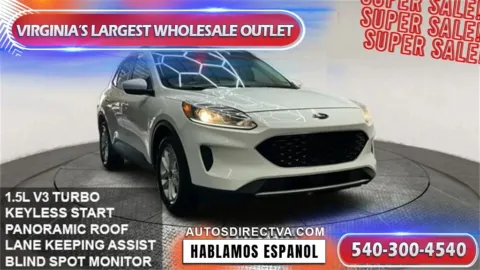 White 2020 Ford Escape SE for sale in Manassas, VA