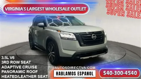 Silver 2024 Nissan Pathfinder Platinum for sale in Manassas, VA