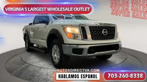 White 2018 Nissan Titan SV for sale in Manassas, VA