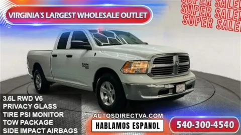 White 2022 Ram 1500 Classic Tradesman for sale in Manassas, VA