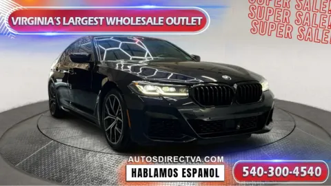 Photos of 2021 BMW 5 Series M550i xDrive for sale in Manassas, VA at Autos Direct Manassas
