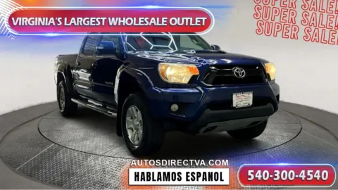 Blue 2015 Toyota Tacoma PreRunner for sale in Manassas, VA