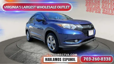 Blue 2017 Honda HR-V EX-L for sale in Manassas, VA