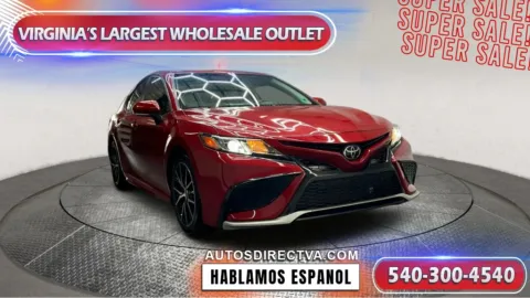 Red 2022 Toyota Camry for sale in Manassas, VA