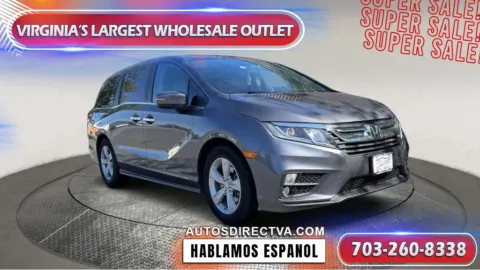 Gray 2019 Honda Odyssey EX for sale in Manassas, VA