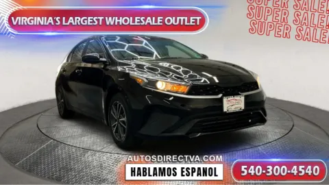 Black 2022 Kia Forte LXS for sale in Manassas, VA