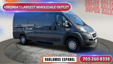 White 2023 Ram ProMaster 2500 High Roof for sale in Manassas, VA