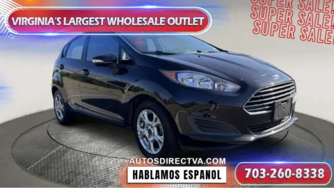 Black 2015 Ford Fiesta SE for sale in Manassas, VA