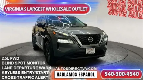 Gray 2021 Nissan Rogue S for sale in Manassas, VA