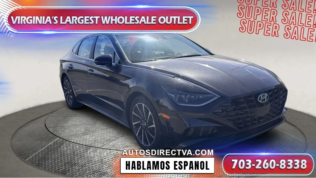 Blue 2023 Hyundai Sonata Limited for sale in Manassas, VA