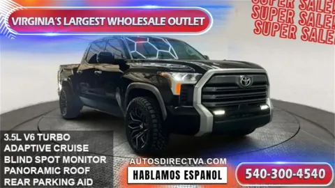 Black 2023 Toyota Tundra Limited for sale in Manassas, VA