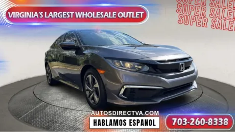 Photos of 2020 Honda Civic LX for sale in Manassas, VA at Autos Direct Manassas