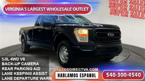 Blue 2021 Ford F-150 XL for sale in Manassas, VA