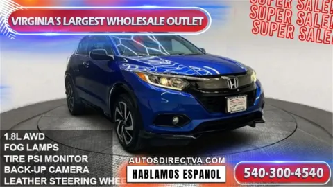 Blue 2020 Honda HR-V Sport for sale in Manassas, VA
