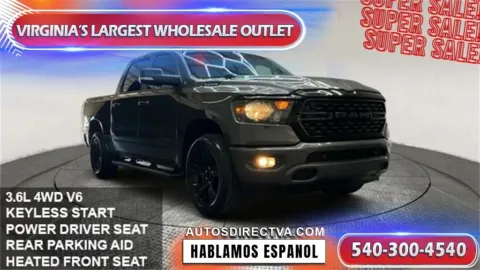 Gray 2022 Ram 1500 Big Horn/Lone Star for sale in Manassas, VA