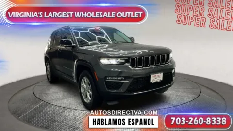 Photos of 2024 Jeep Grand Cherokee Limited for sale in Manassas, VA at Autos Direct Manassas