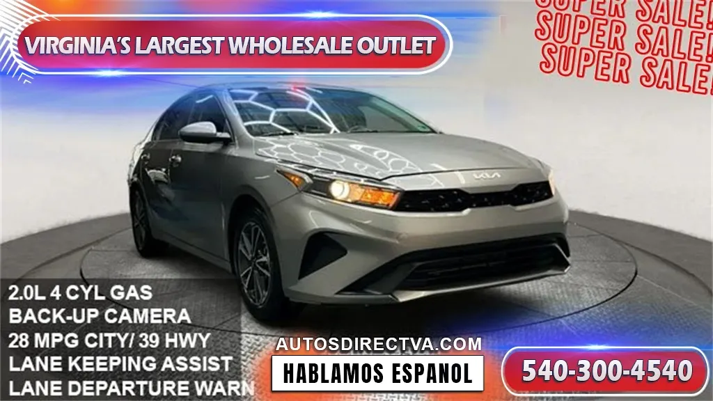 Gray 2024 Kia Forte LXS for sale in Manassas, VA