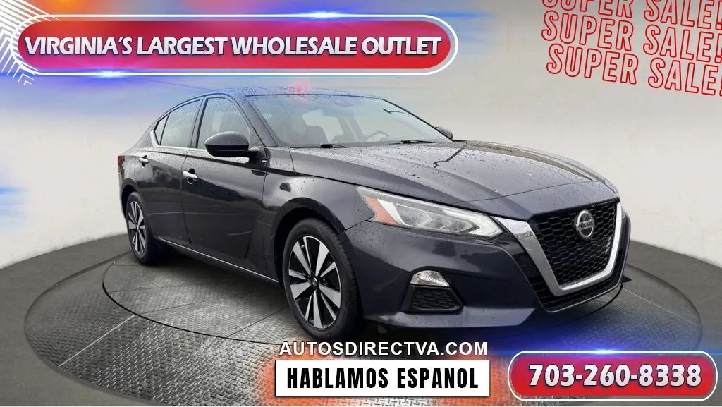 Blue 2021 Nissan Altima 2.5 SV for sale in Manassas, VA
