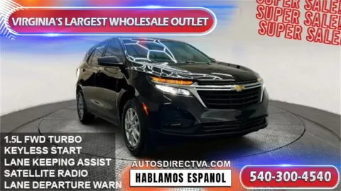 Black 2024 Chevrolet Equinox LS for sale in Manassas, VA