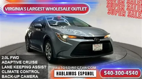 Gray 2024 Toyota Corolla LE for sale in Manassas, VA