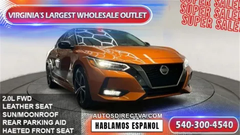 Orange 2023 Nissan Sentra SR for sale in Manassas, VA