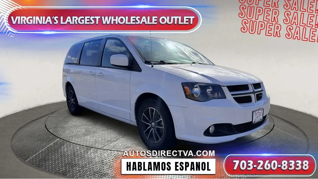White 2018 Dodge Grand Caravan GT for sale in Manassas, VA