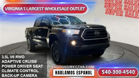 Black 2021 Toyota Tacoma SR5 for sale in Manassas, VA