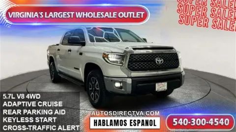 White 2020 Toyota Tundra SR5 for sale in Manassas, VA